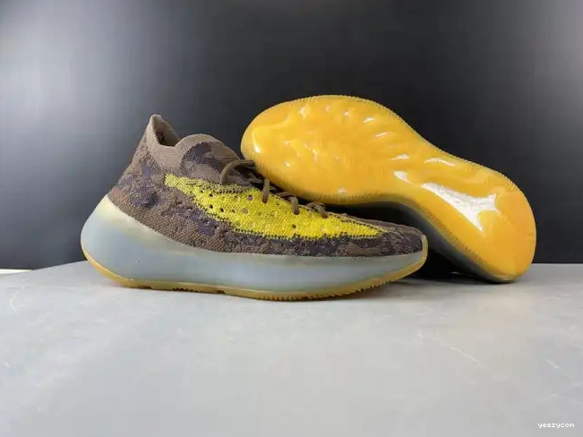 GOLD BOOST NON-REFLECTIVE 380 'COFFEE ADIDAS FZ4982 YEEZY 0602